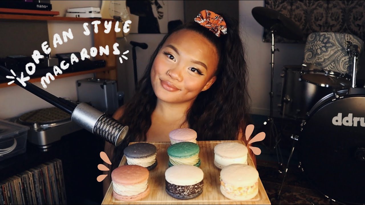 ASMR BIG MACARONS ~ asmr whispering