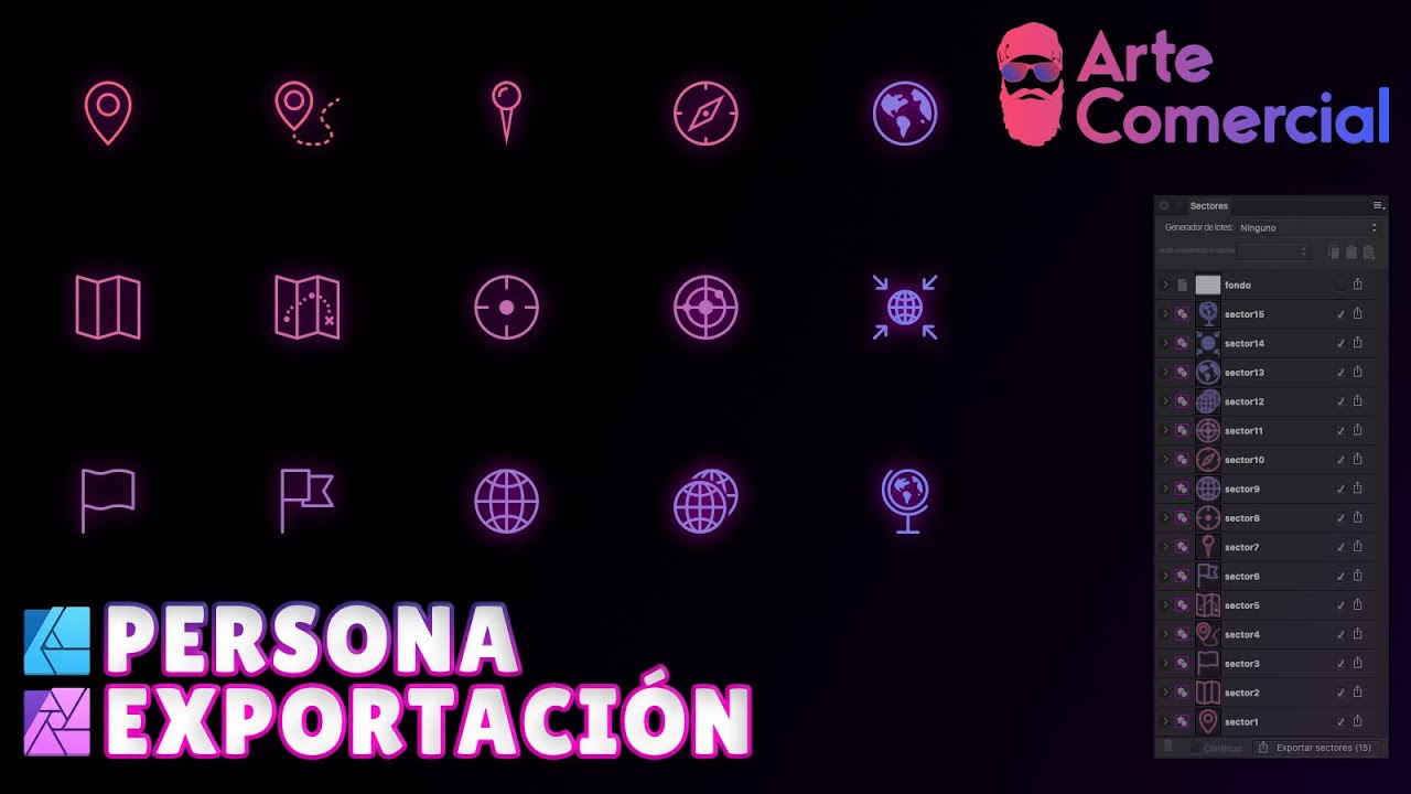 Todo Sobre la Persona Exportación en Affinity Photo y Affinity Designer - Español
