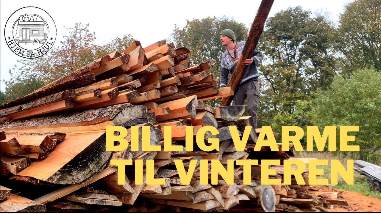Tip til (næsten!) Gratis Varme med Brænde fra Savværk og Optænding i min Orland Stove Brændeovn!