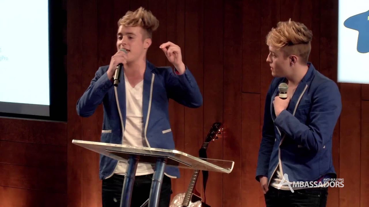 Jedward stand up to bullying