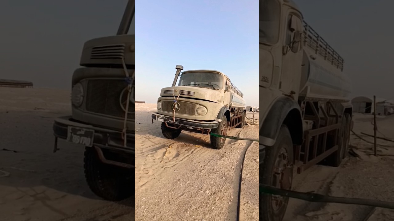 Mercedes old tanker#viral #shortvideo
