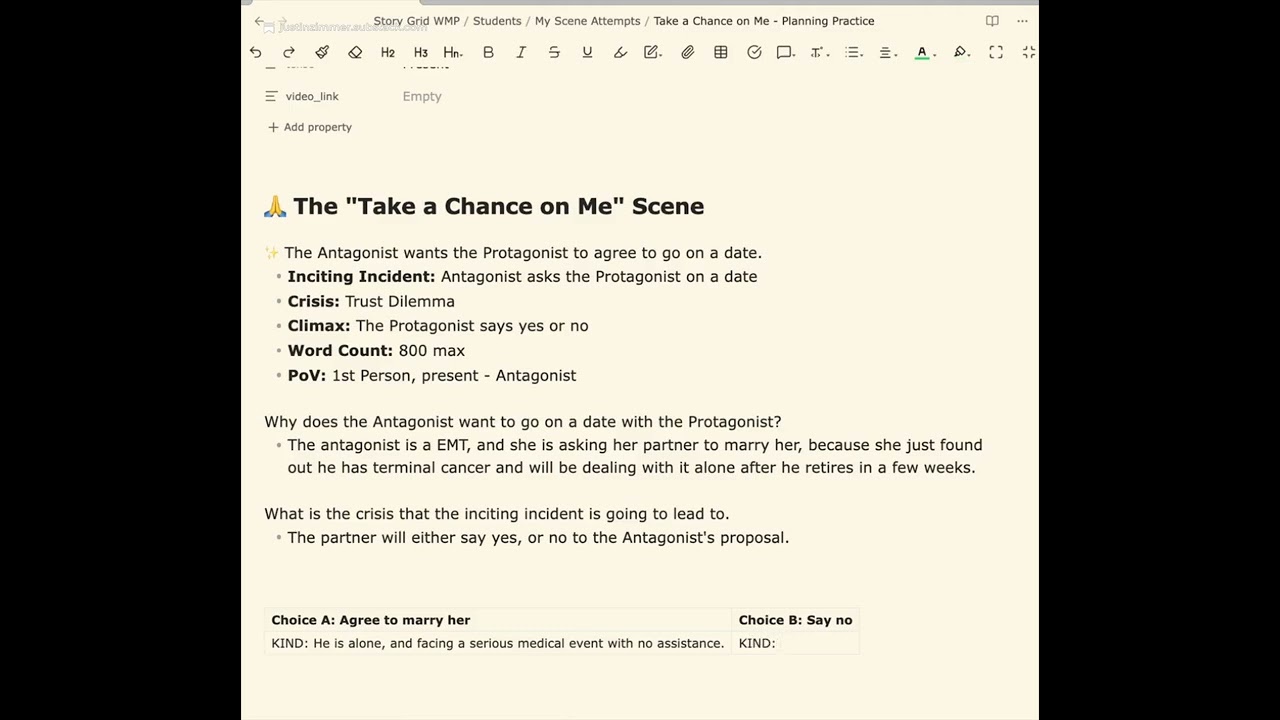 Take a Chance on Me 2 - Real-time Scene Planning