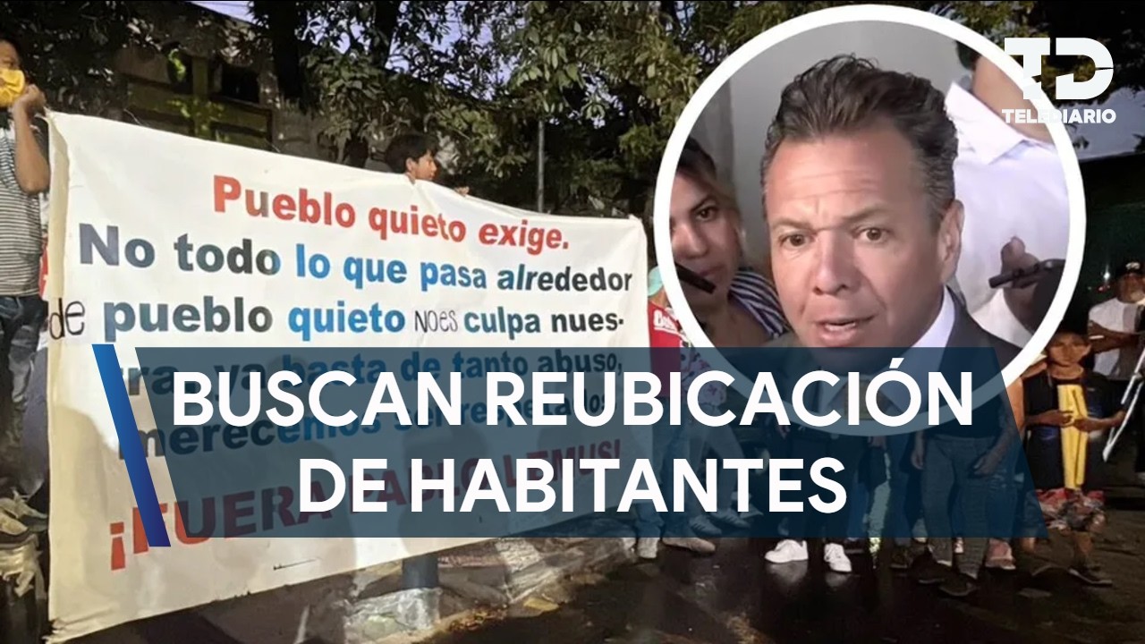Pablo Lemus buscará reubicar a los habitantes de Pueblo Quieto