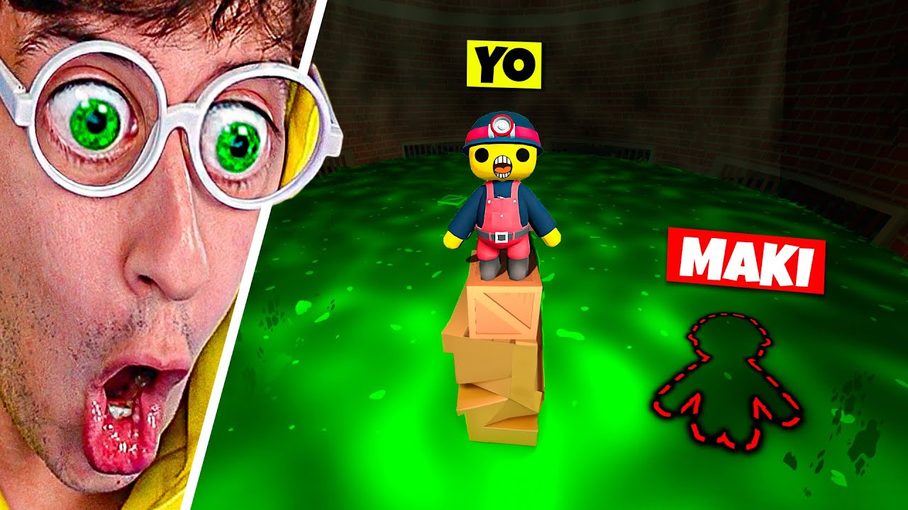 PARKOUR del MONSTRUO 😈☢️😱!! (99% imposible 💀) - Wobbly Life #278