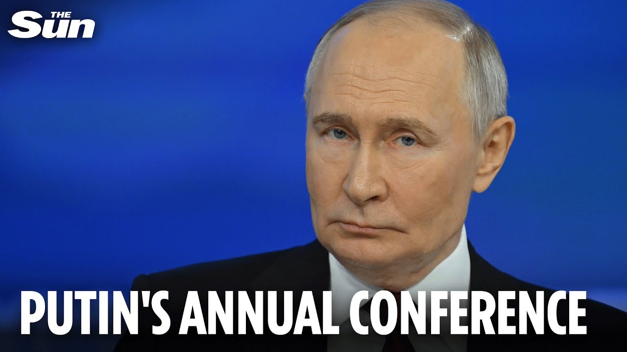 LIVE: Vladimir Putin holds annual end of year televised news conference