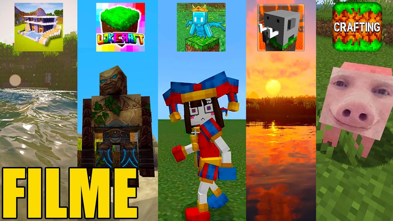 TESTANDO C&Oacute;PIA DE MINECRAFT O FILME