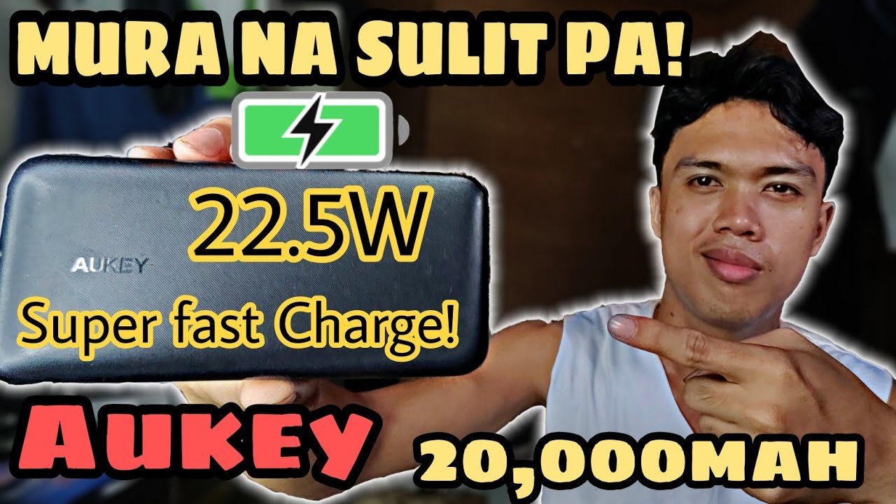 Power Bank Unboxing Review: Aukey PB-N74S Basix Plus 20,000 Mah