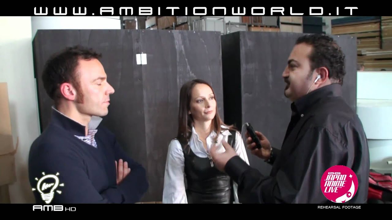 AMBITIONWORLD Eventi - Japan Anime Live ITALY Emanuela Pacotto Renato Novara a RDS - AMBITION HD