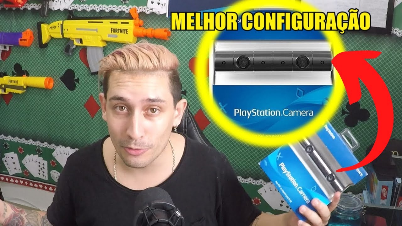 COMO CONFIGURAR A CAMERA DO PS4 PARA MELHOR QUALIDADE NA LIVE