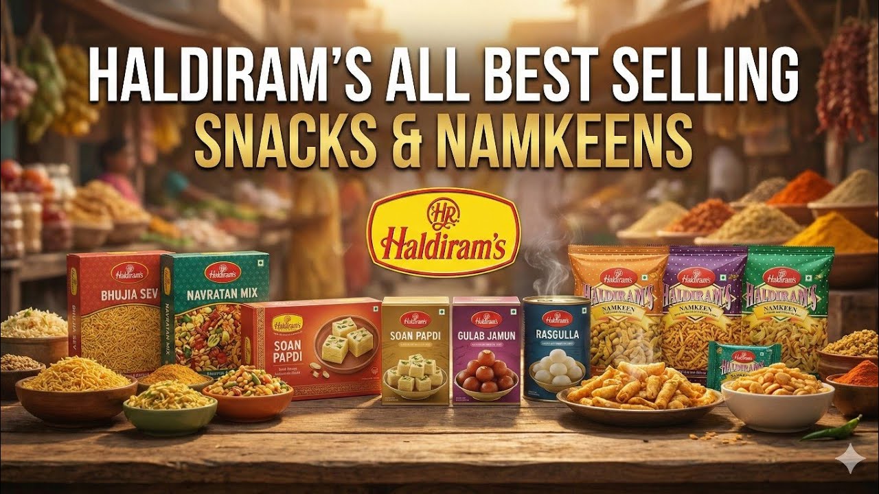 Haldirams all Best Selling Products , Snacks and Namkeens