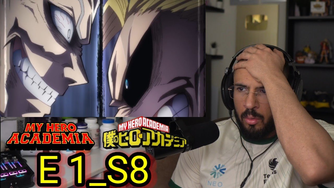 🔥 لايف رياكشن Mohammad Oden my hero academy  الحلقة 1 الموسم الثامن والاخير 
