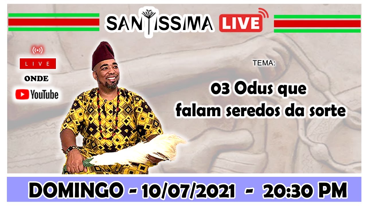 #Ifá - Babalawo Ifátooki - 03 Odús que revelam o segredo da sorte 🕵