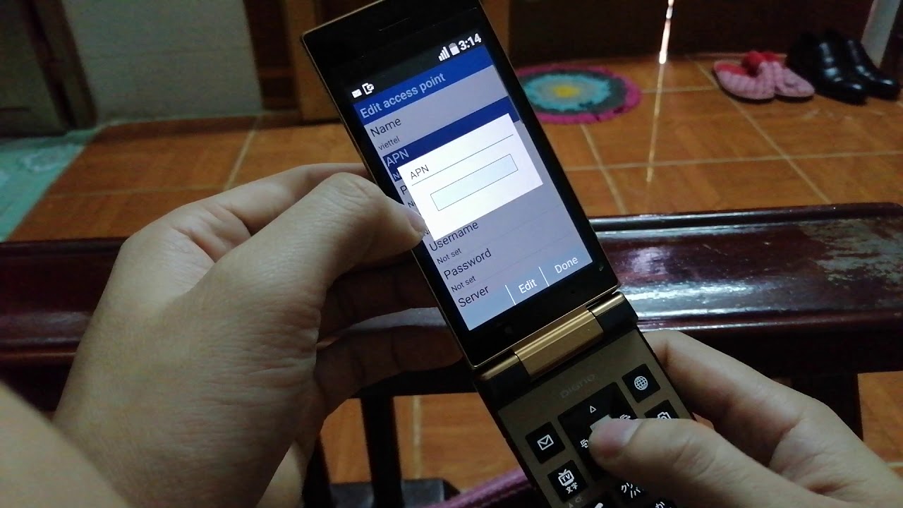 Cách lắp sim và cài 4G cho điện thoại Kyocera 501KC