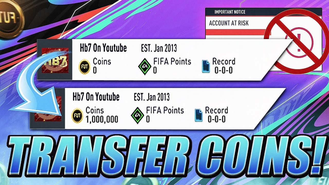 BEST CARDS TO TRANSFER COINS WITH IN FIFA 21! HOW TO TRANSFER COINS IN FIFA 21!