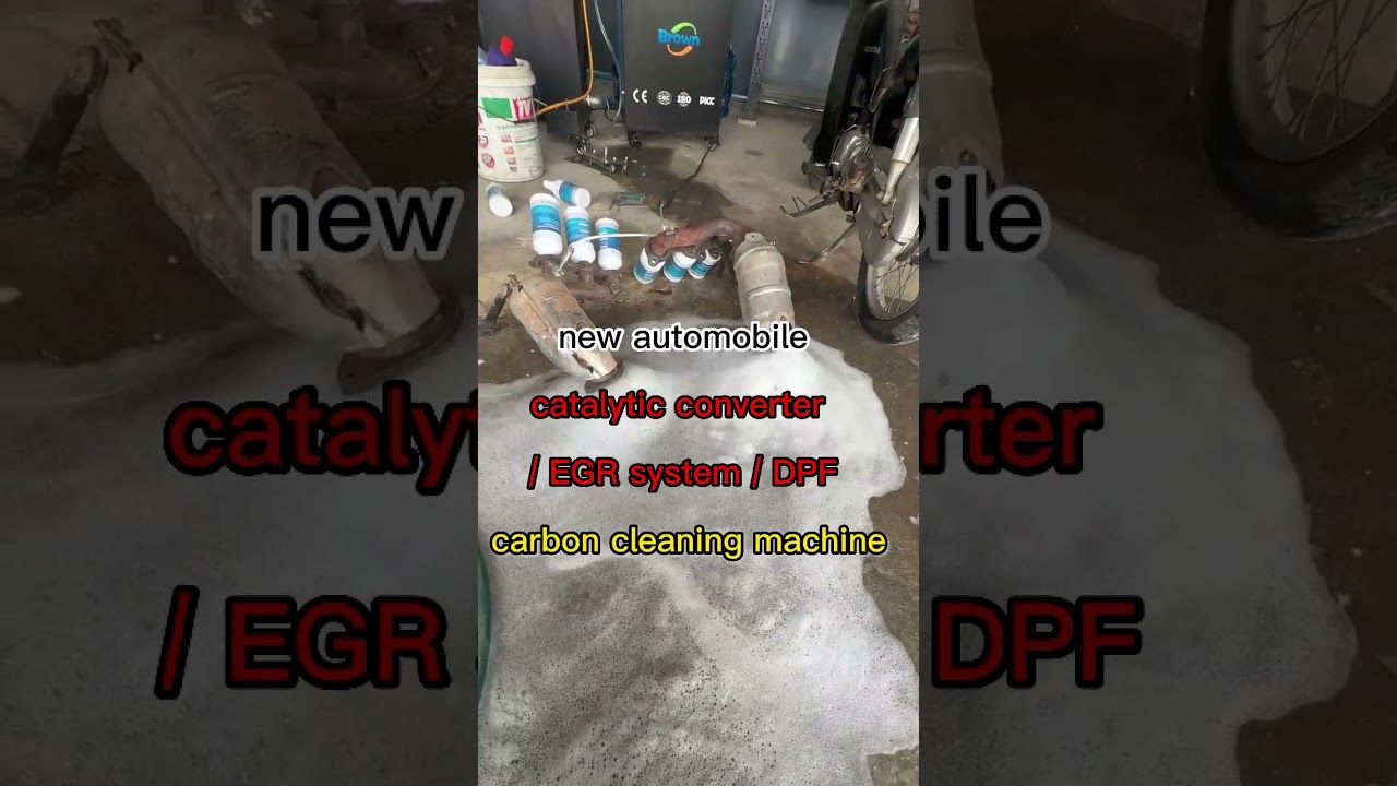 Multi-System Cleaning Solution | Catalytic Converter, EGR & DPF Cleaning Machine