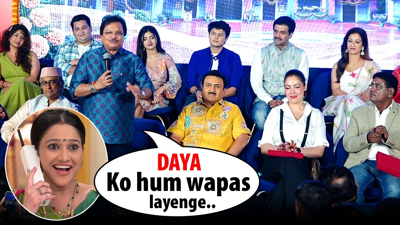 Asit Kumarr Modi Reaction On Disha Vakani Aka Daya's Return To The Show TMKOC