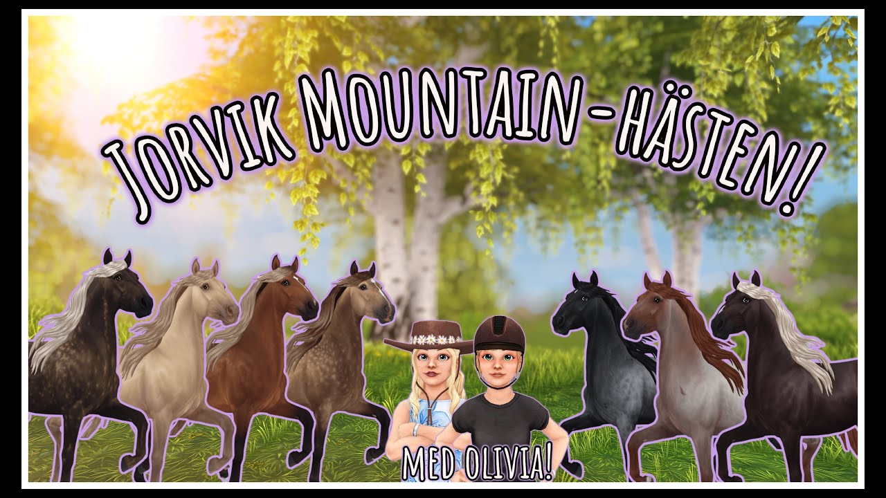 AIR STAR - Den nya Jorvik Mountain-hästen!