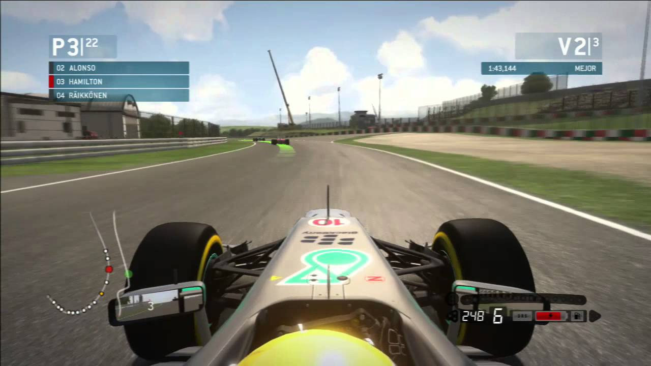 F1 2013 PS3 | Carrera Suzuka Mercedes de Hamilton
