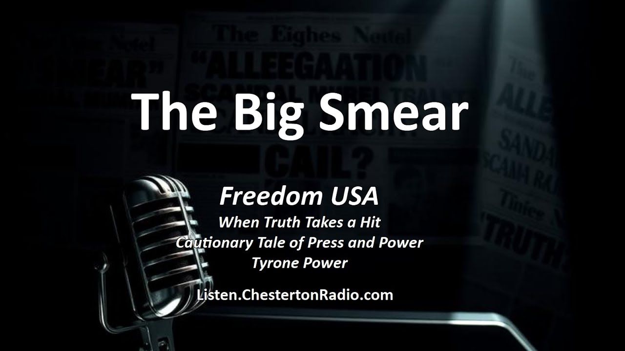 🎙️ Freedom USA | The Big Smear | Tyrone Power (December 30, 1951)