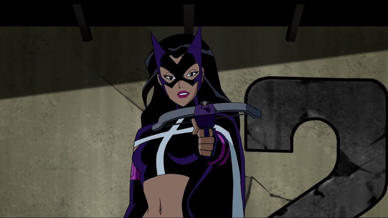 Huntress (DCAU) Fight Scenes - Justice League Unlimited