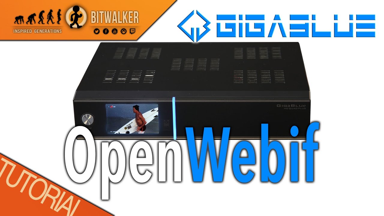 OpenWebif Open Web Interface auf GigaBlue HD Quad Plus