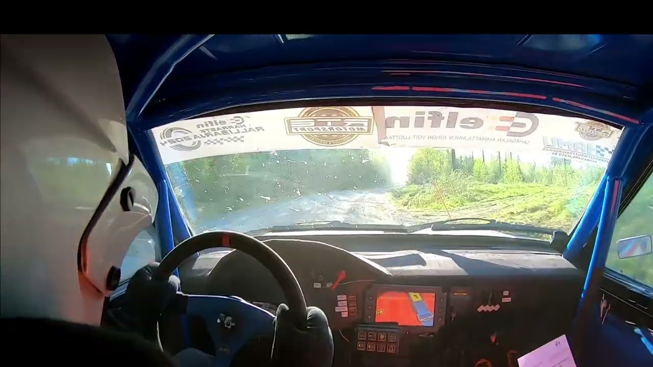 Spa Ralli Ikaalinen EK2 Joonas Kalliomäki ja Marko Pystykoski numero 216
