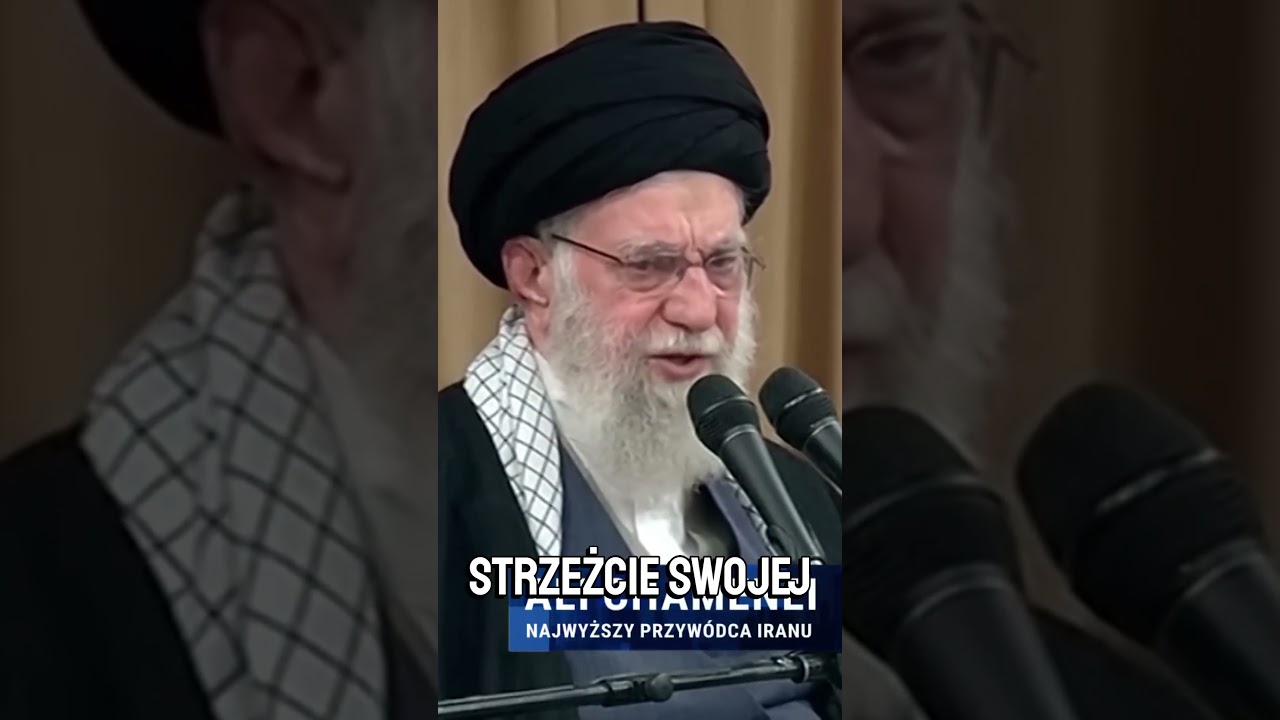 Ayatollah Khamenei - ostrzeżenie dla młodych ludzi i oskarżenia wobec Trumpa