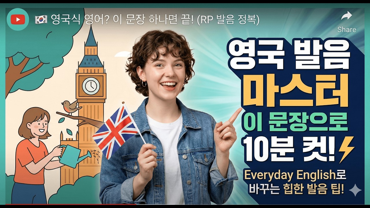 (발음-영국식) : 영국 표준RP 발음 마스터하기