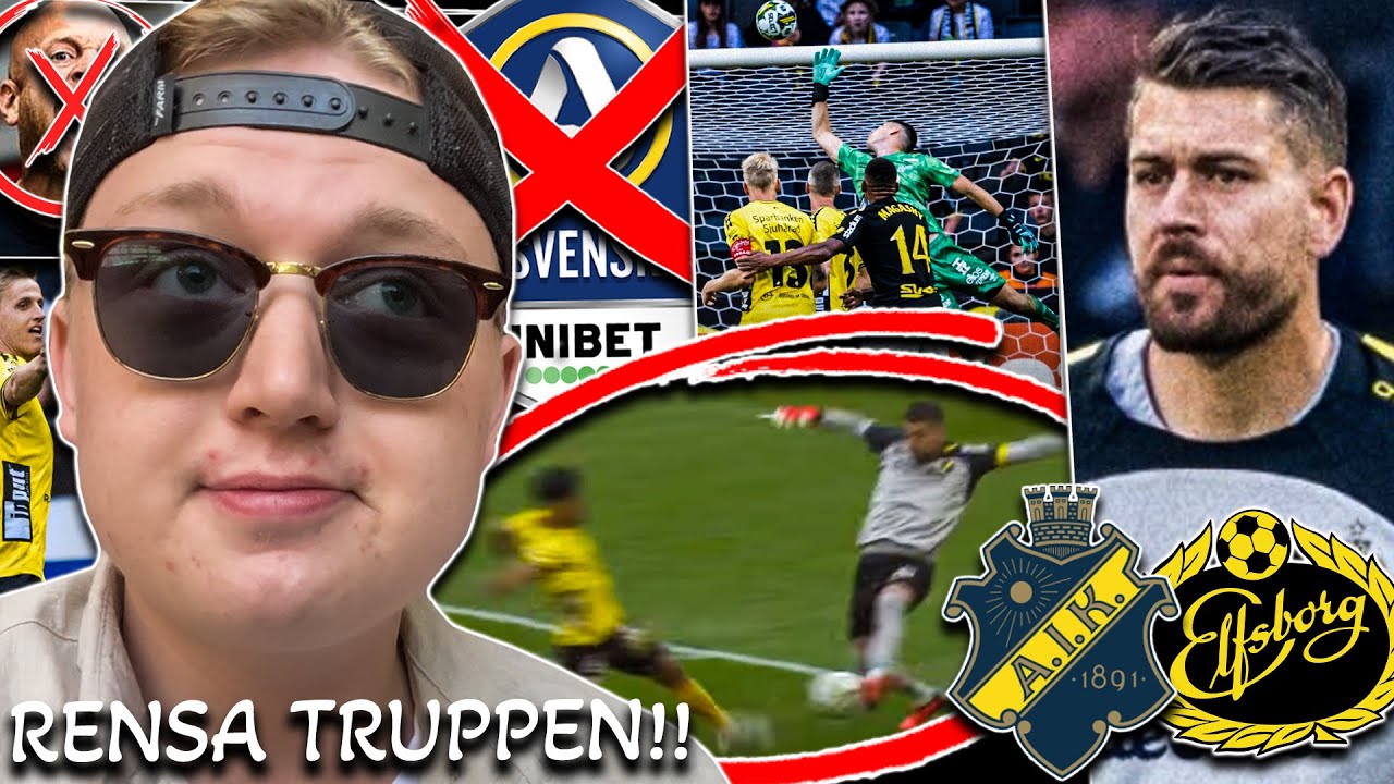 HERREGUD!! Vad händer?! - AIK vs Elfsborg