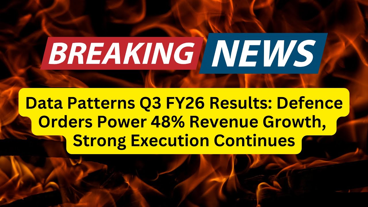 Data Patterns Q3 FY26 Results: Defence Orders Power 48% Revenue Growth, Strong Execution Continues