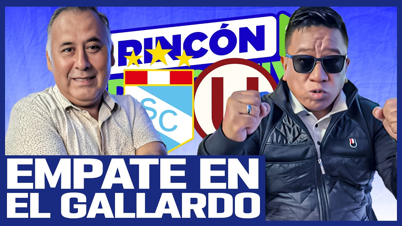 ¡EMPATE AGÓNICO EN EL GALLARDO! RINCON DEPORTIVO