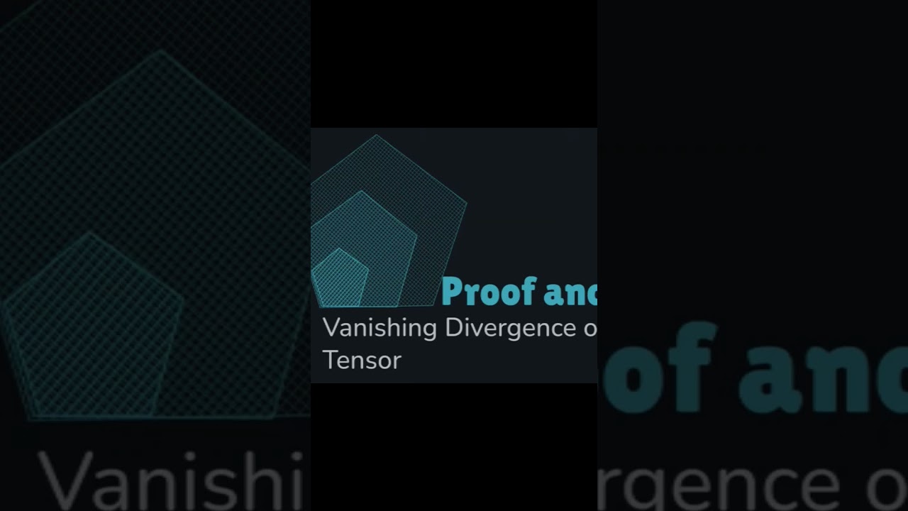Vanishing Divergence of the Levi-Civita Tensor Explained #audio