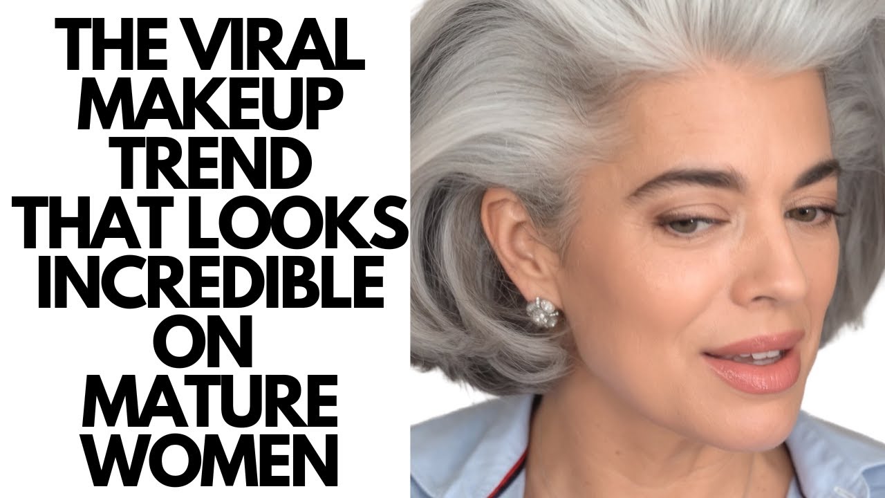The Viral Makeup Trend That Looks INCREDIBLE On Mature Women | Nikol Johnson
