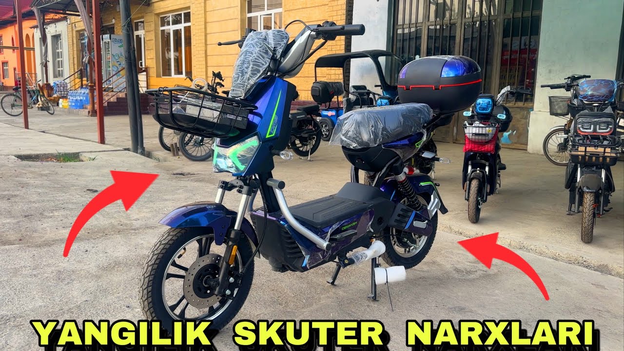 ЯНГИЛИК СКУТЕР НАРХЛАРИ ВА МАЛУМОТИ ☎️99 982 36 69 SKUTER NARXLARI