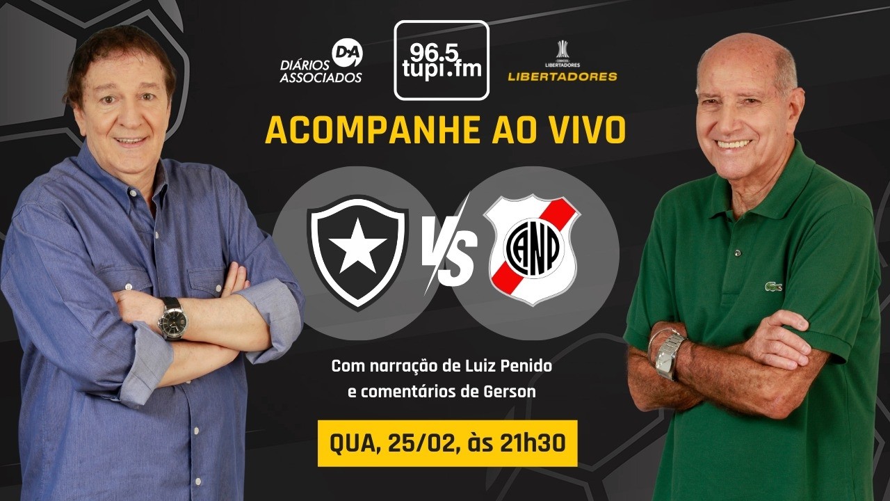 AO VIVO: BOTAFOGO X NACIONAL POTOSÍ | LIBERTADORES | SEGUNDA FASE