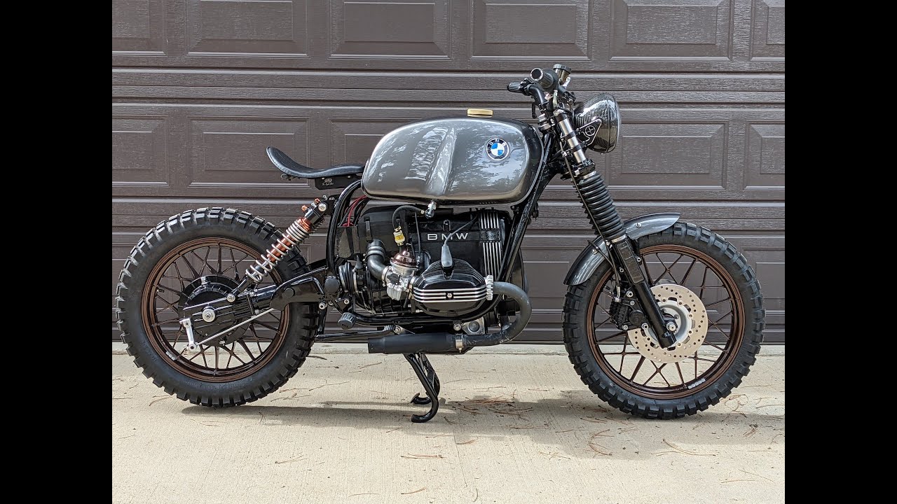 1983 BMW R80 Scrambler Build