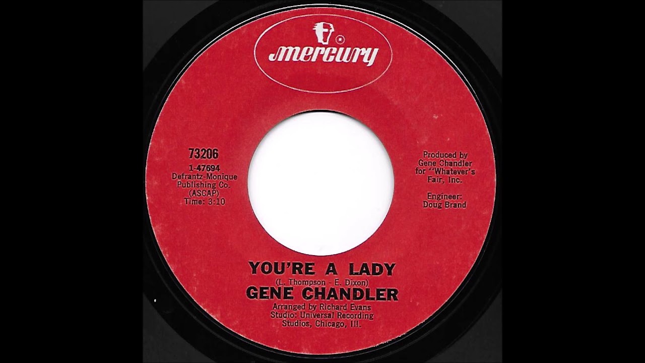 Gene Chandler - Youre A Lady