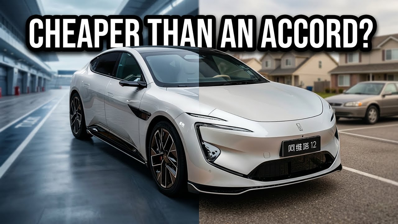 AVATR 12: No Rear Window, 955hp, and Cheaper Than a Honda Accord