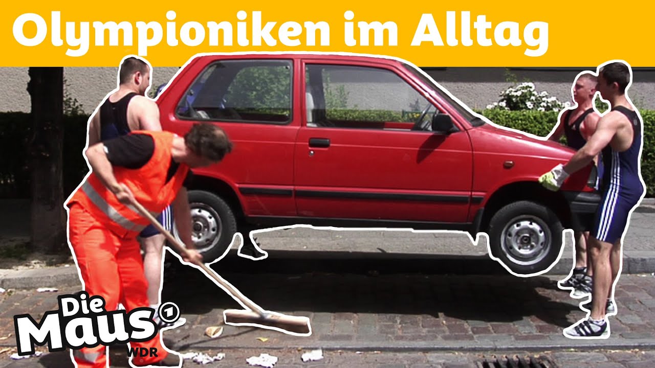 Wie Olympioniken im Alltag helfen k&ouml;nnen | Lachgeschichte | DieMaus | WDR