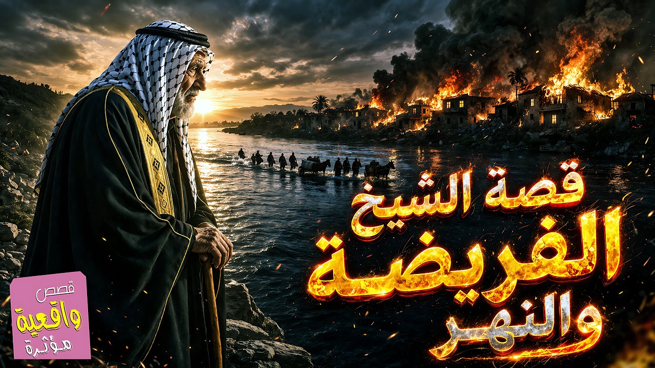 قصة الشيخ الفريضة والنهر - قصة وعبرة وحكمة قويه !!!