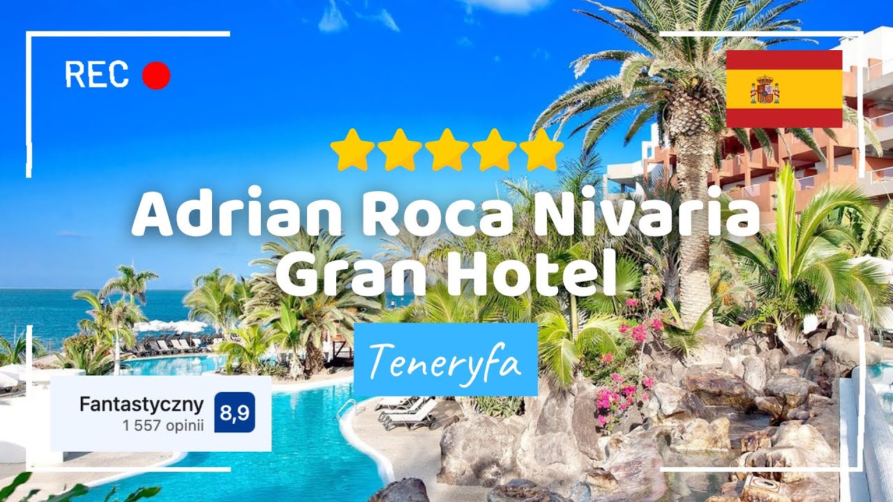 ADRIAN ROCA NIVARIA GRAN HOTEL 🇪🇸☀️ TENERYFA, WYSPY KANARYJSKIE, HOTEL TOUR 🌴🌊 #teneryfa #wakacje