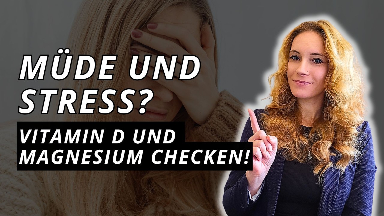 Vitamin D & Magnesium: Warum sie bei Stress und zum Abnehmen wichtig sind!