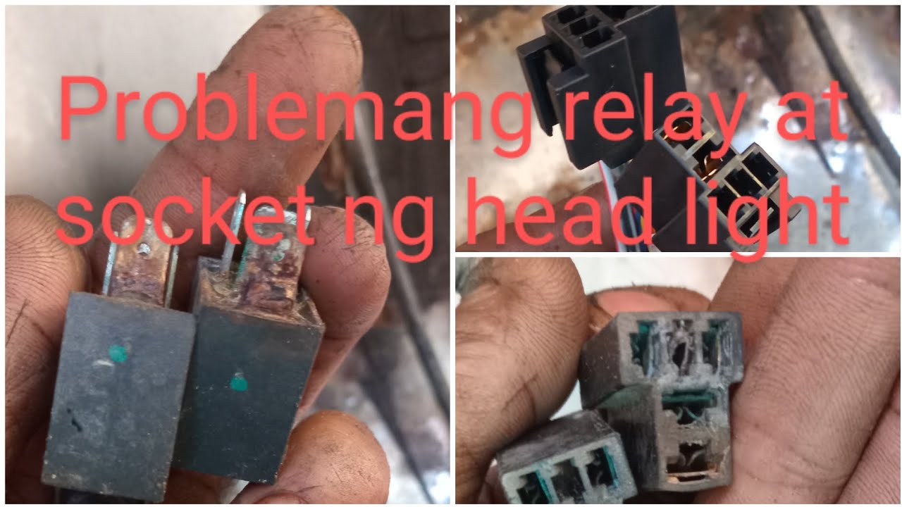 bajaj re relay at socket ang problema kaya nag lolost contact ang headlight