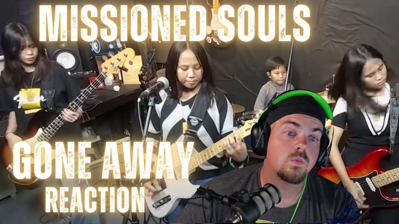 Missioned Souls - Gone Away - Reaction, Second BEST COVER of this Song Ive Ever Heard!!!