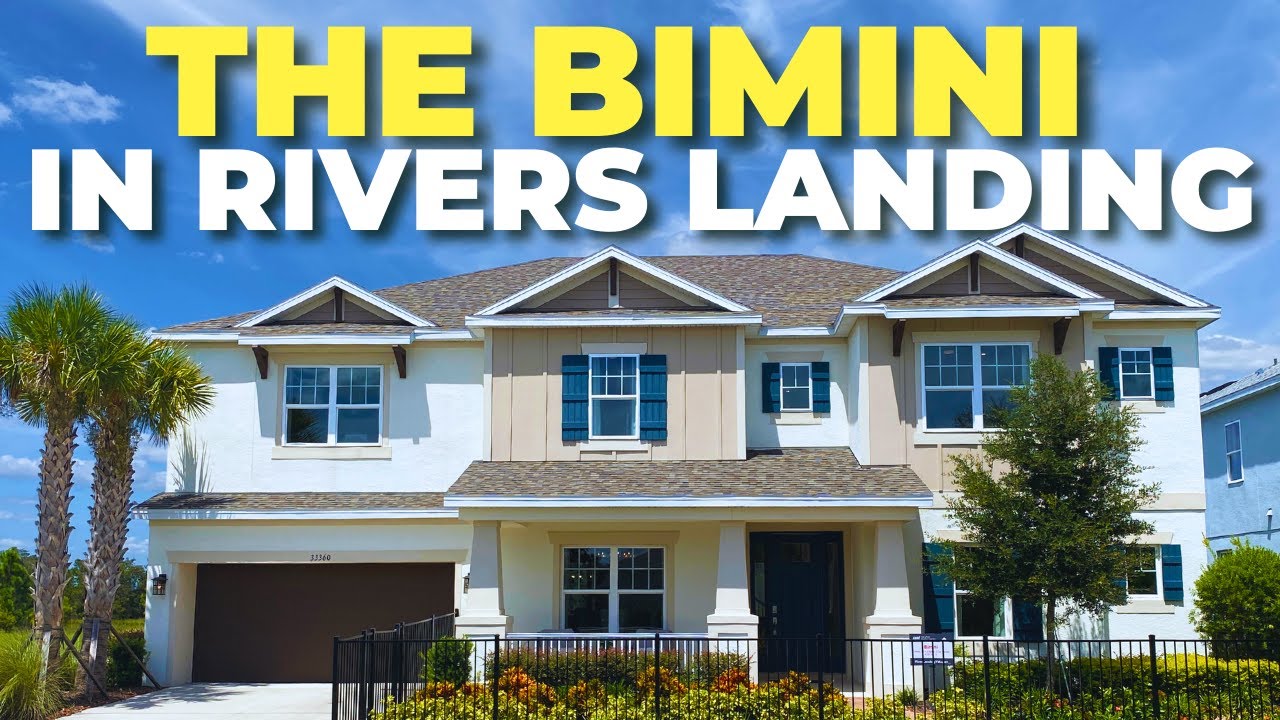 Tour this Stunning LUXURY HOME Bimini Model in Wesley Chapel, Florida