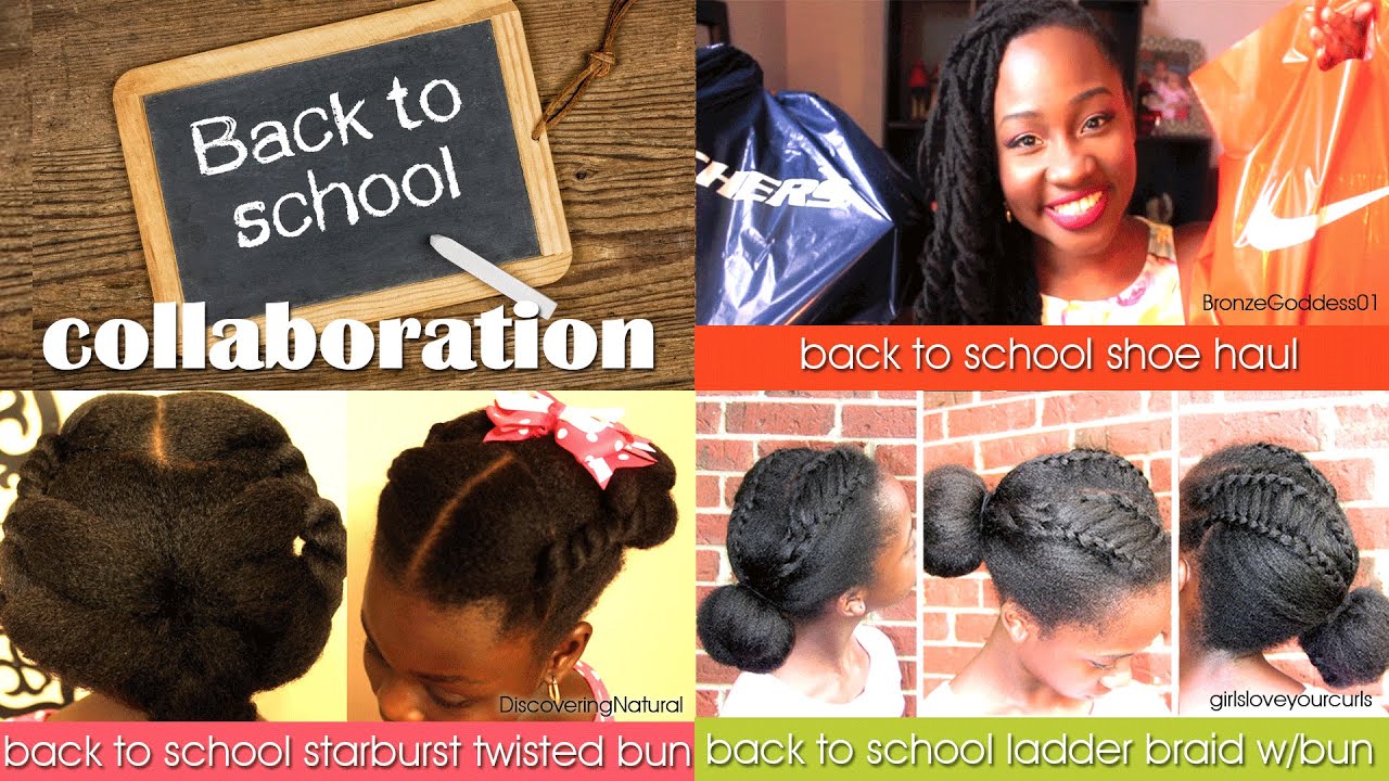Natural Hair Kids : Back to School Collab with GirlsLoveYourCurls and BronzeGoddess01