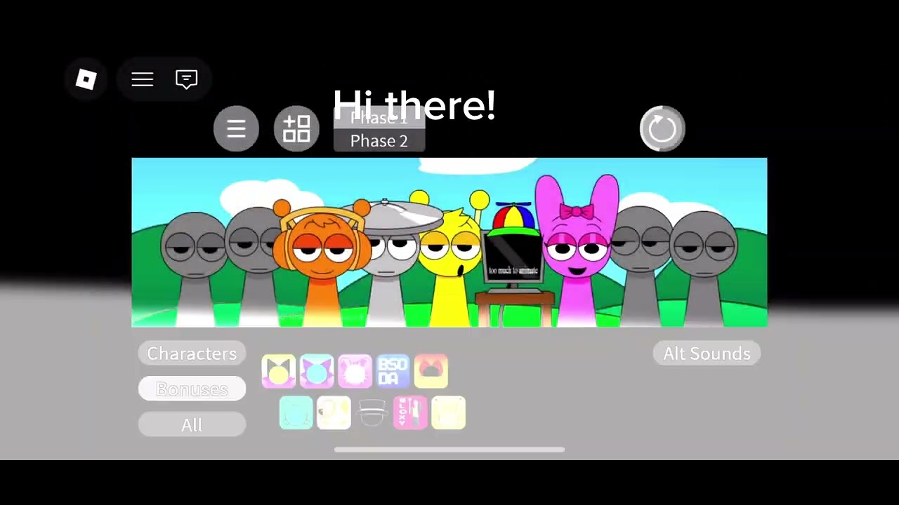 Hi there! Roblox Sprunki+