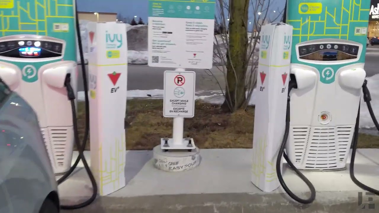 Ivy Charging Network: First Time Using Their DC Fast Chargers (50 kW)