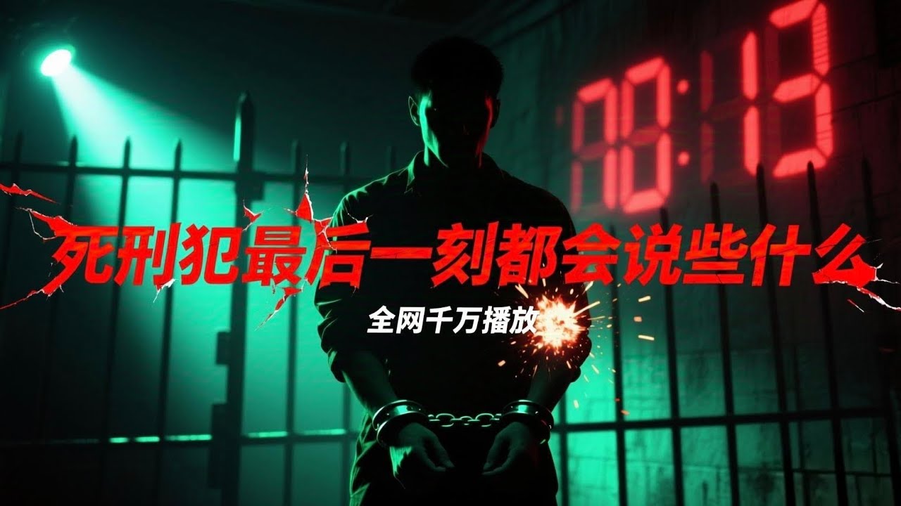 【真实案例】死刑犯最后一刻都会说些什么