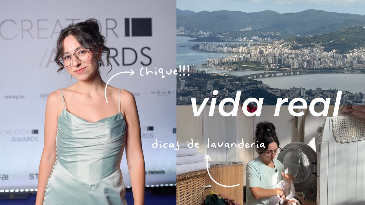 evento de gala dos influenciadores | vlog da viagem, Mounjaro e rotina de lavanderia 👓